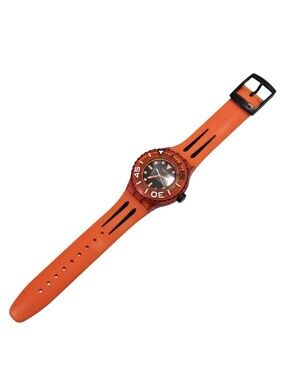 Swatch Sundowner SUUO400C Orange Scubalibre Watch